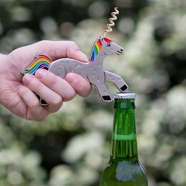 unicorn bottle opener beer opener